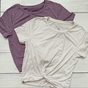 buff bunny knot tops